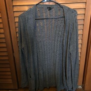 Forever 21 knit grey cardigan